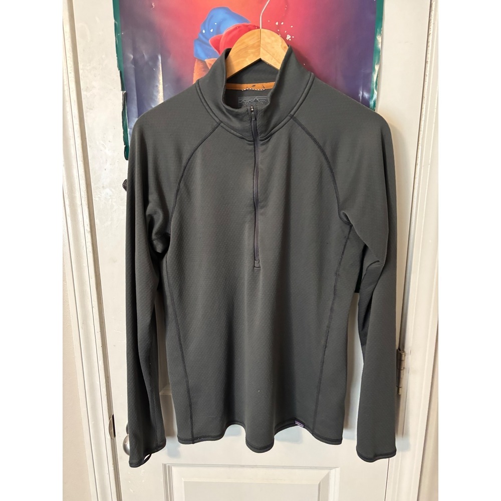 Patagonia Capilene Midweight Zip-Neck Base Layer Gray Womens Medium